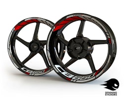 CB650F Wheel Stickers - "Classic"