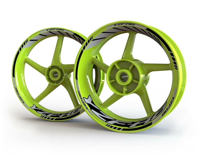 YZF-R6 Wheel Stickers - "Classic"