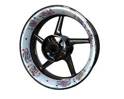 "Royal Cards" - Wheel Stickers