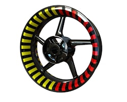 Thin Stripes Wheel Stickers - Premium Design