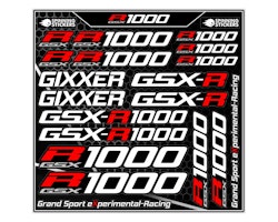 Kit de pegatinas Suzuki GSXR 1000