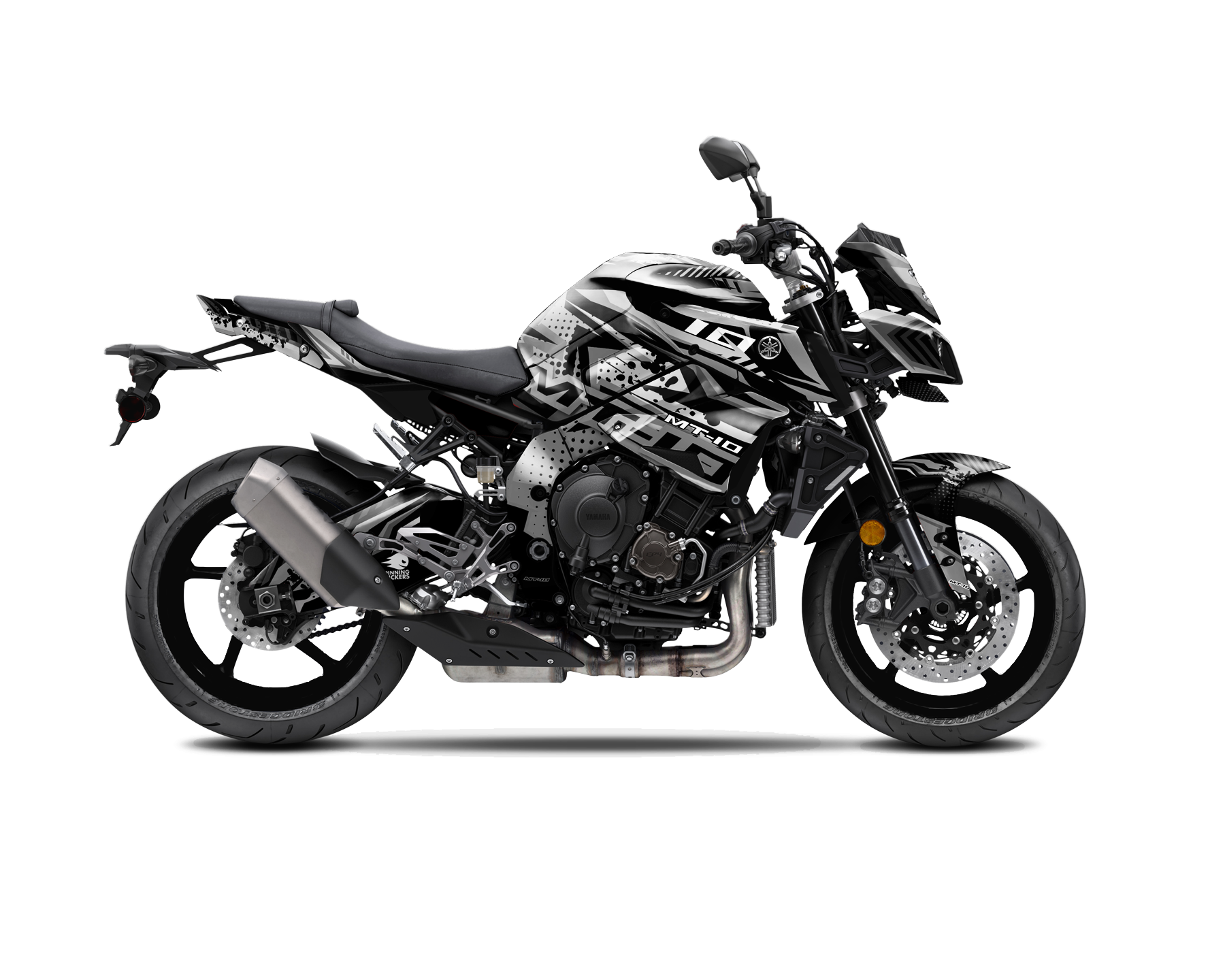 Yamaha MT 10 Grafische Kit - "Wrath" 2016-2021