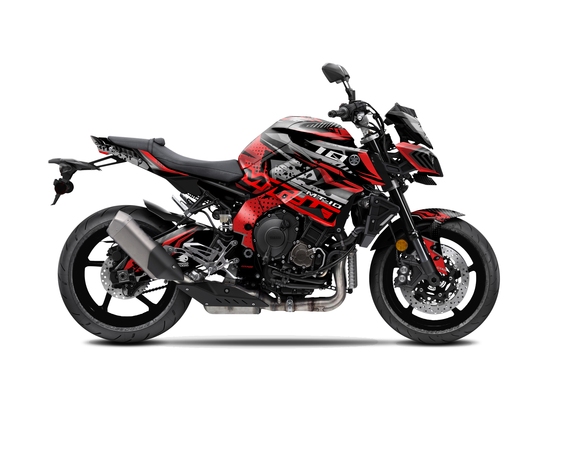 Yamaha MT 10 Graphics Kit - "Wrath" 2016-2021