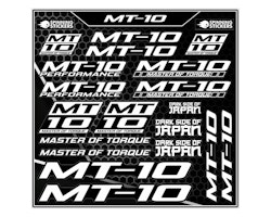 Yamaha MT 10 stickerset