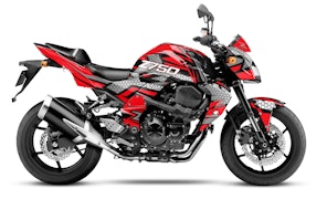 Kawasaki Z750 Graphics Kit - "Hexagon" 2007-2012