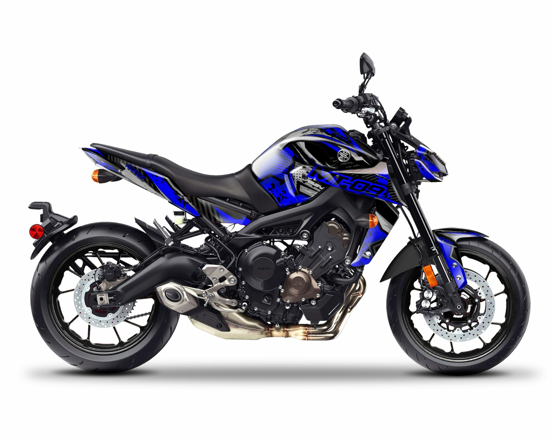 Yamaha MT 09 Grafische kit - "Wrath" 2014-2023