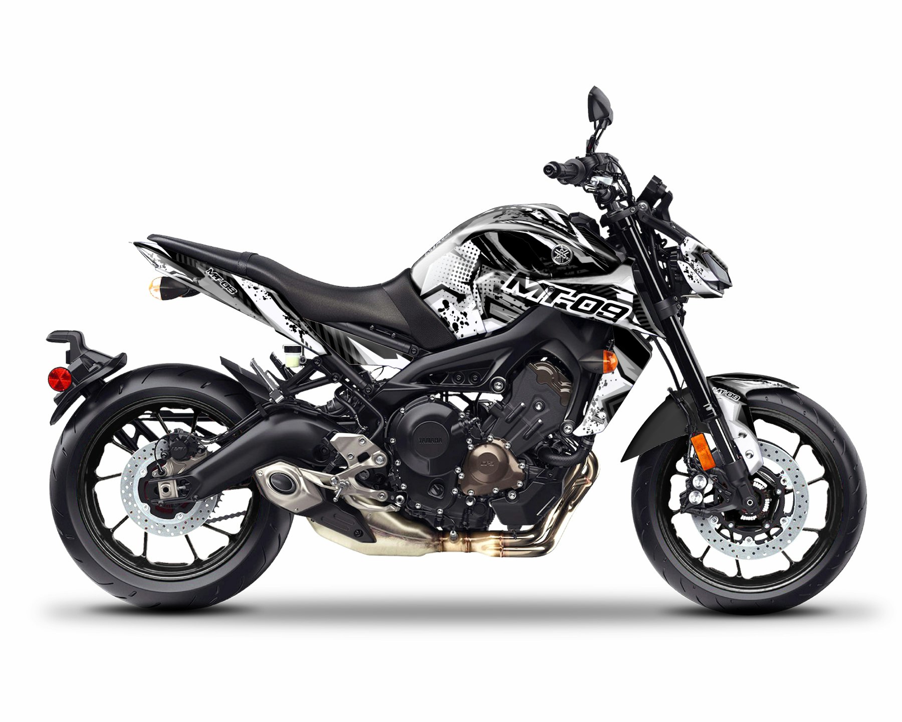 Yamaha MT 09 Graphics Kit - "Wrath" 2014-2023