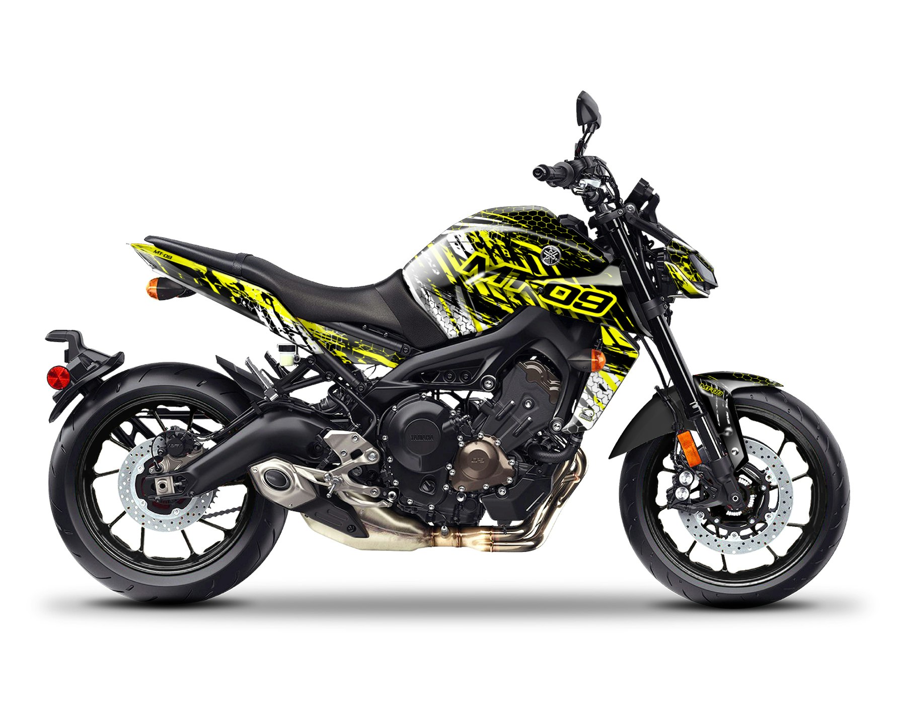 Yamaha MT 09 Dekalkit - "Riot" 2014-2023