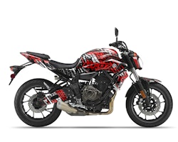 Yamaha MT 07 Graphics Kit - "Riot" 2014-2023