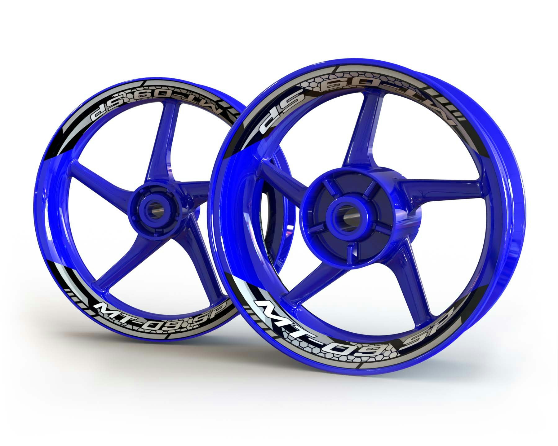 Yamaha MT-09 SP Wheel Stickers - Two Piece Design