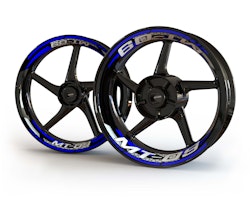 MT-09 Wheel Stickers - "Torque"