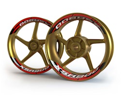 XSR900 Wheel Stickers - "Torque"