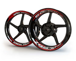 Street Triple 765 RS Wheel Stickers - "Torque"