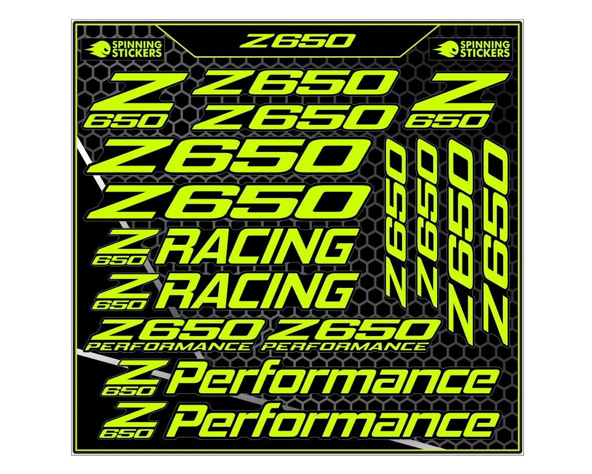 Z650 stickerset