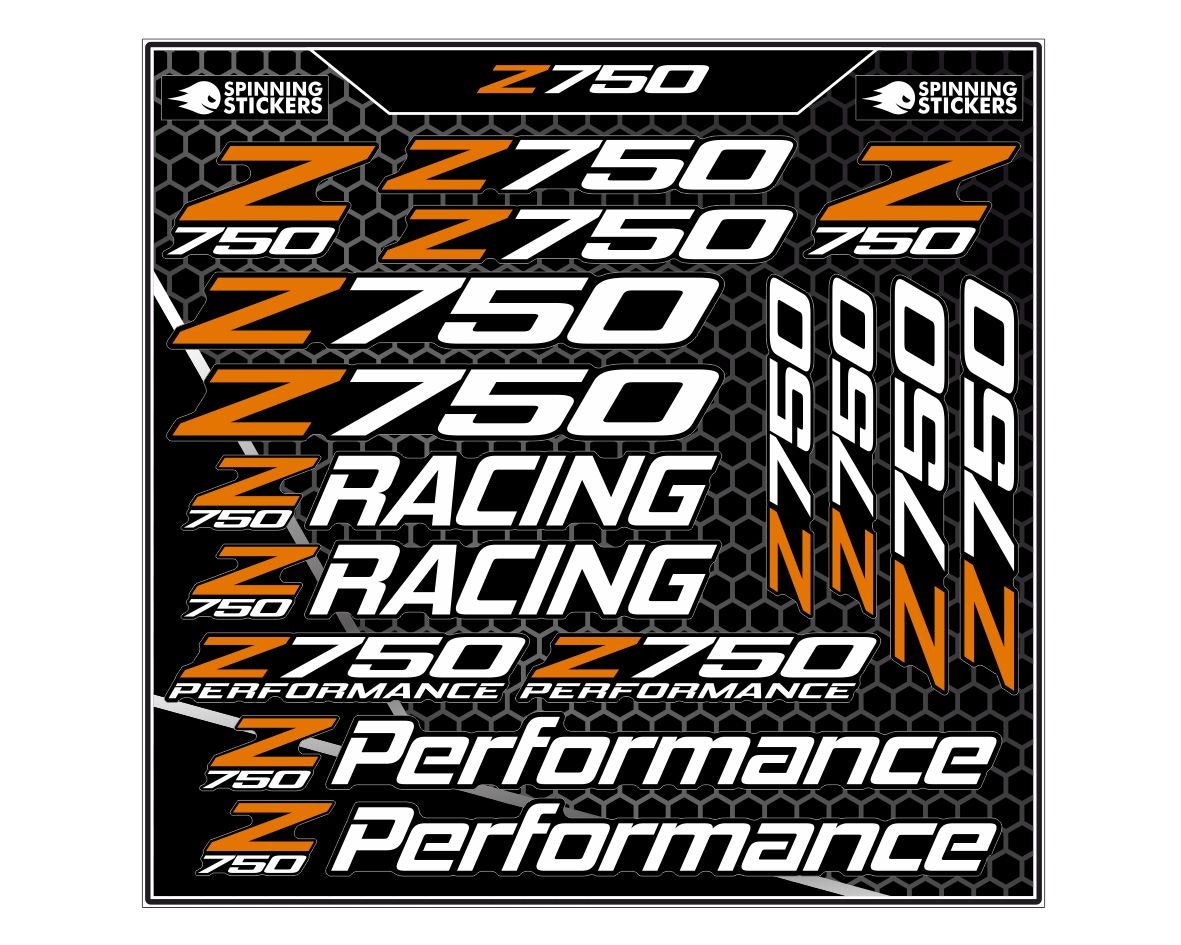 Z750 sticker kit