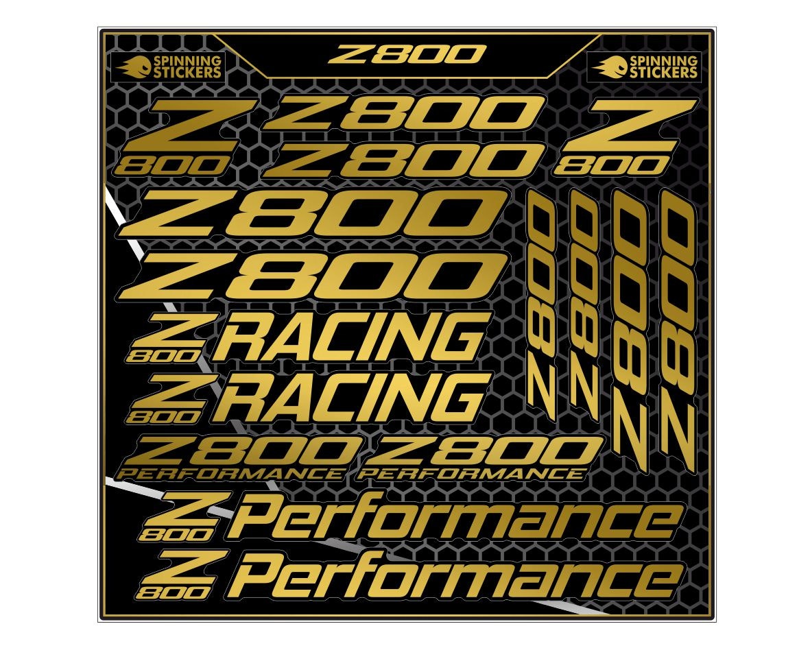 Z800 sticker kit