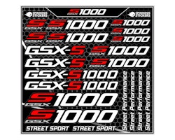 Suzuki GSXS 1000 Aufklebersatz