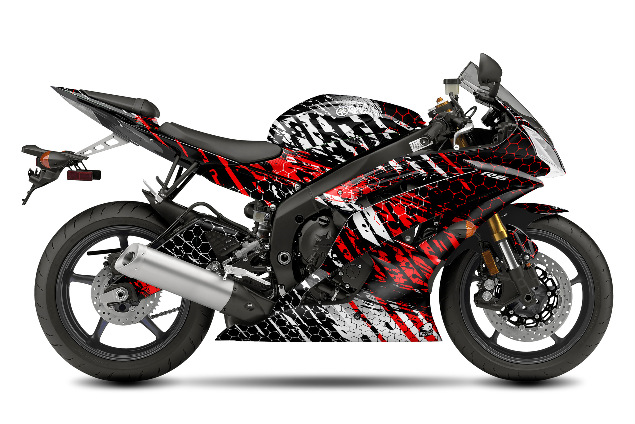 Yamaha YZF-R6 Graphics Kit "Riot" 2008-2021