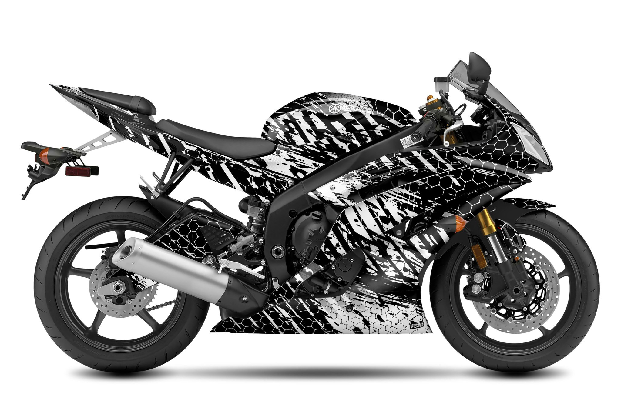 Yamaha YZF-R6 Grafische Kit - "Riot"