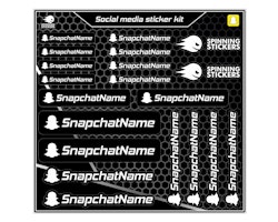 Snapchat Social Media Dekalark