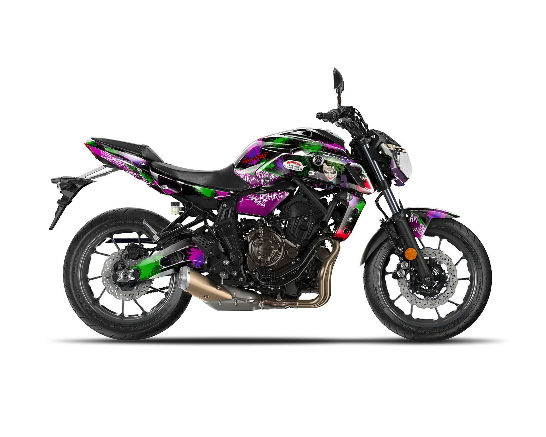 Kit de gráficos Yamaha MT 07 - "Joker" 2014-2023