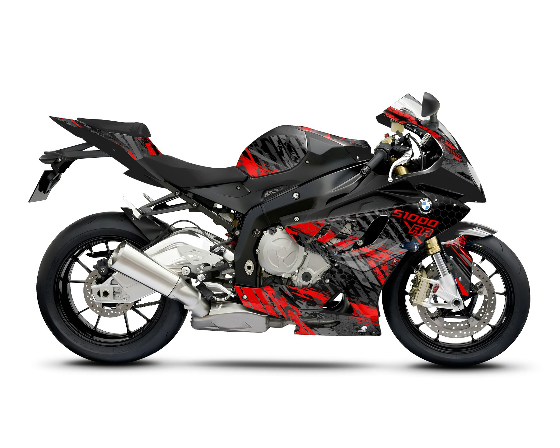 BMW S1000RR Graphics Kit - "Riot" 2009-2022