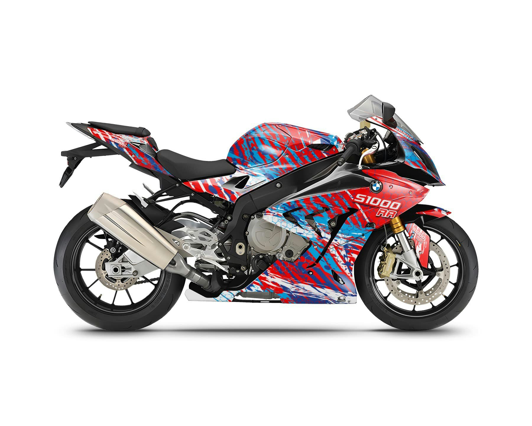 BMW S1000RR Graphics Kit - "Riot" 2009-2022