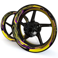 "Supercapacitor" Wheel Stickers