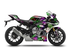 Yamaha R1 Grafikkit - "Joker" 2015-2022