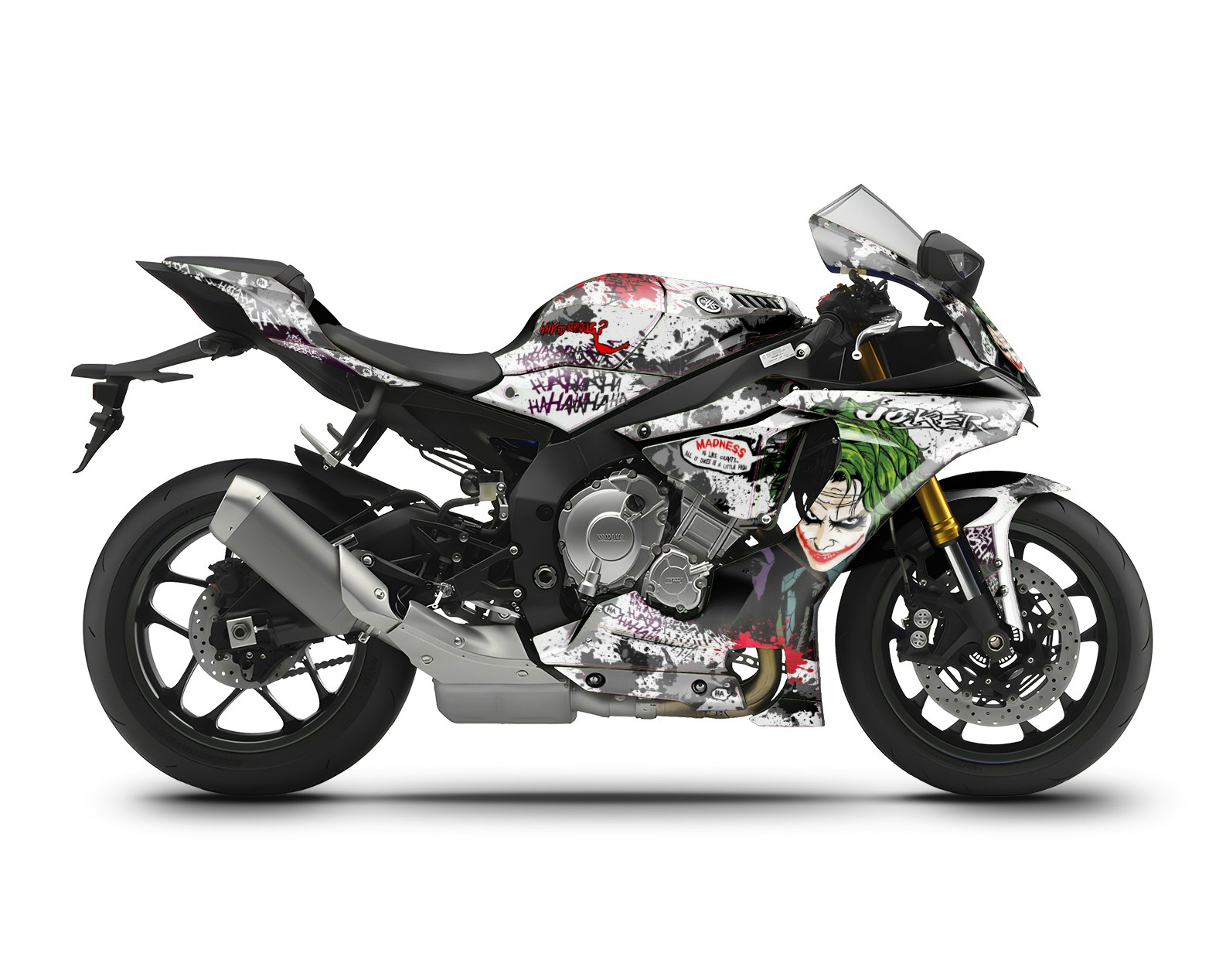 Yamaha R1 Grafische Kit - "Joker" 2015-2024