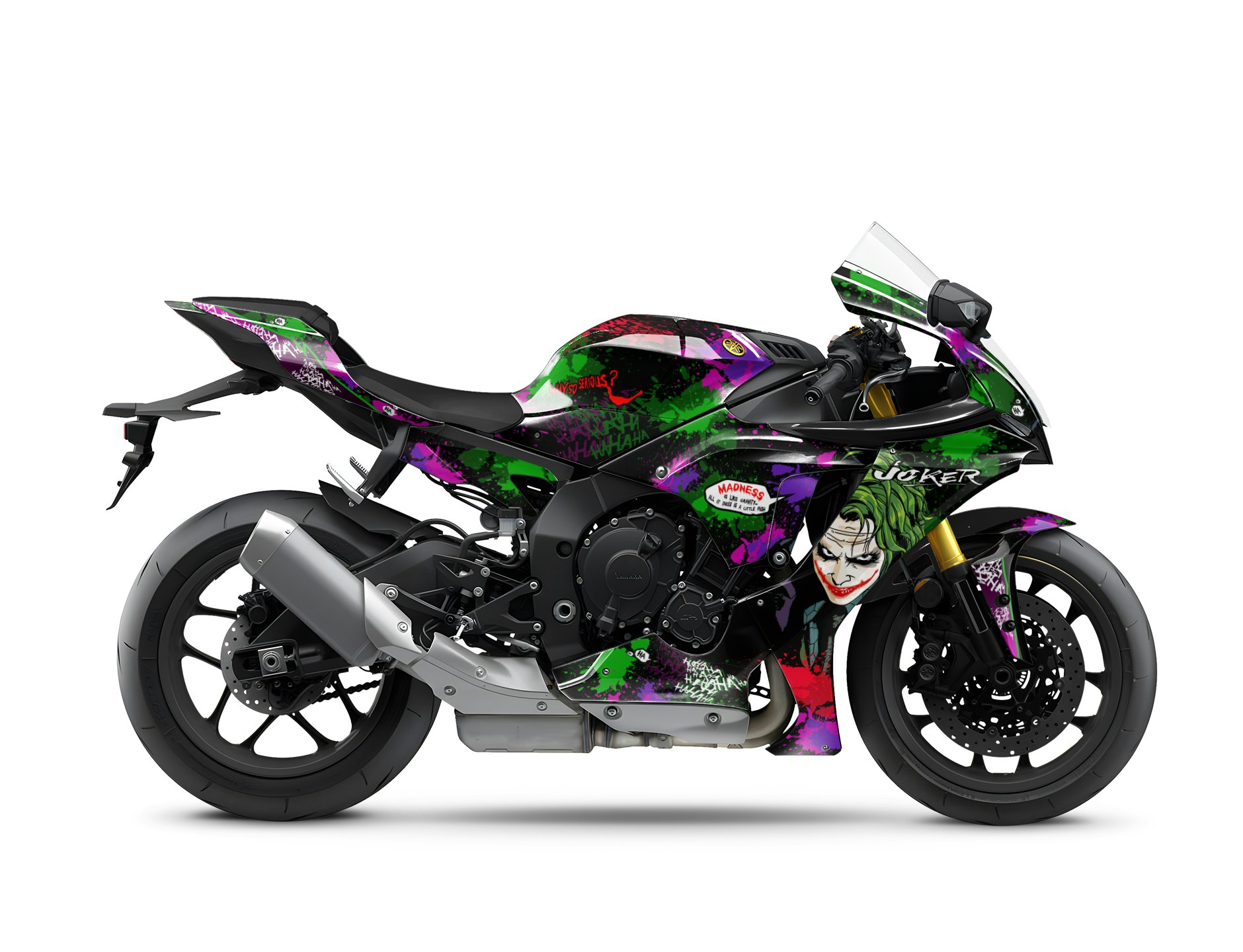 Yamaha R1 Grafische Kit - "Joker" 2015-2024