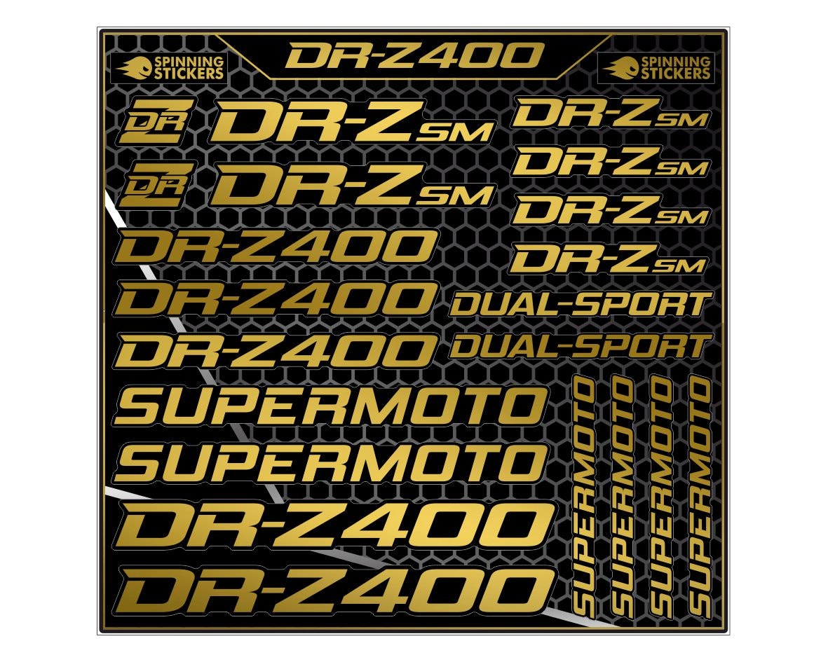 Kit adesivi Suzuki DRZ 400