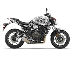 Kit Déco Yamaha MT 07 - "Steel Stripes" 2014-2023