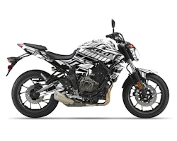 Yamaha MT 07 Grafische Kit - "Steel Stripes" 2014-2023