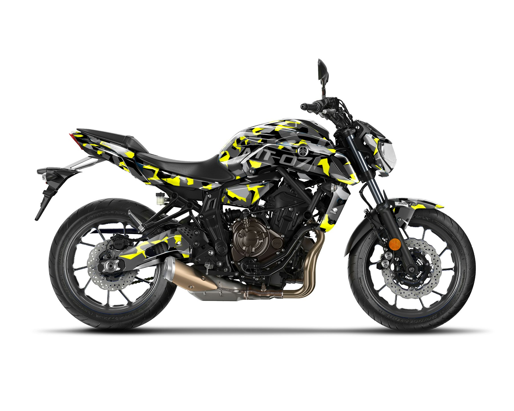 Kit de gráficos Yamaha MT 07 - "CAMO" 2014-2023