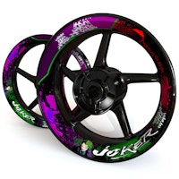 "Joker" Wheel Stickers