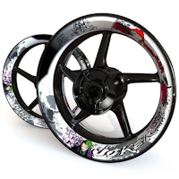 "Joker" Wheel Stickers