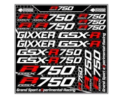 GSX-R750 Sticker kit