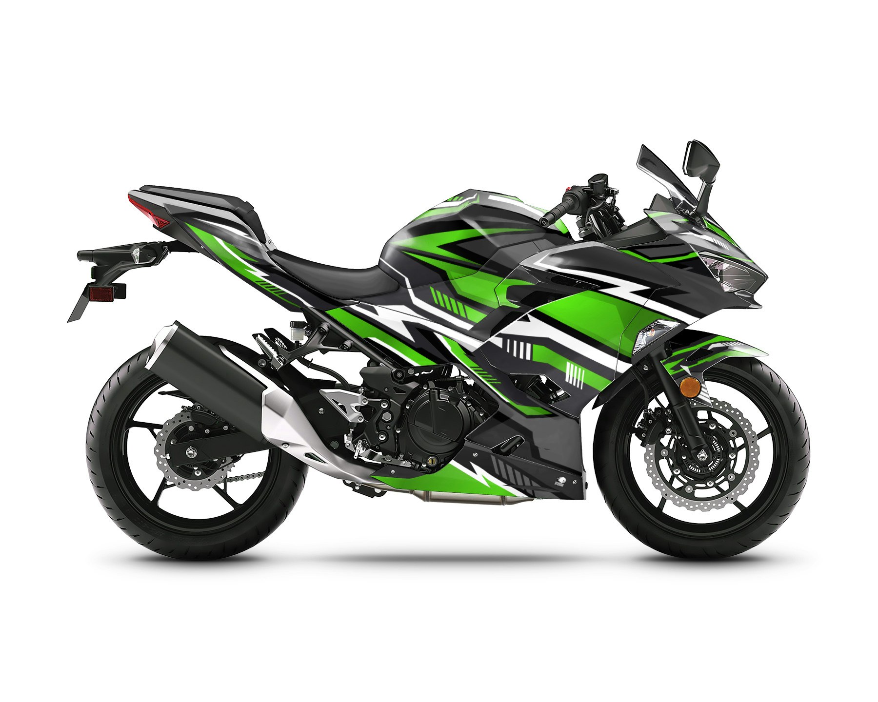 Kawasaki Ninja 400 Graphics Kit - "Sammy" 2018-2023 - SpinningStickers | #1  Motorcycle & Powersport Graphics