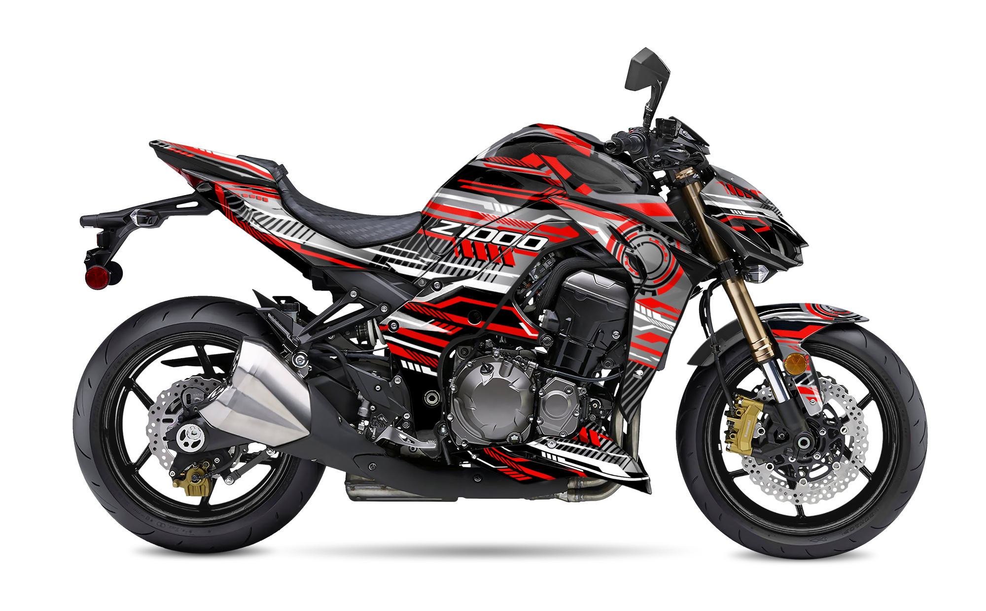 Kawasaki Z1000 Graphics Kit - "ALX" 2010-2020