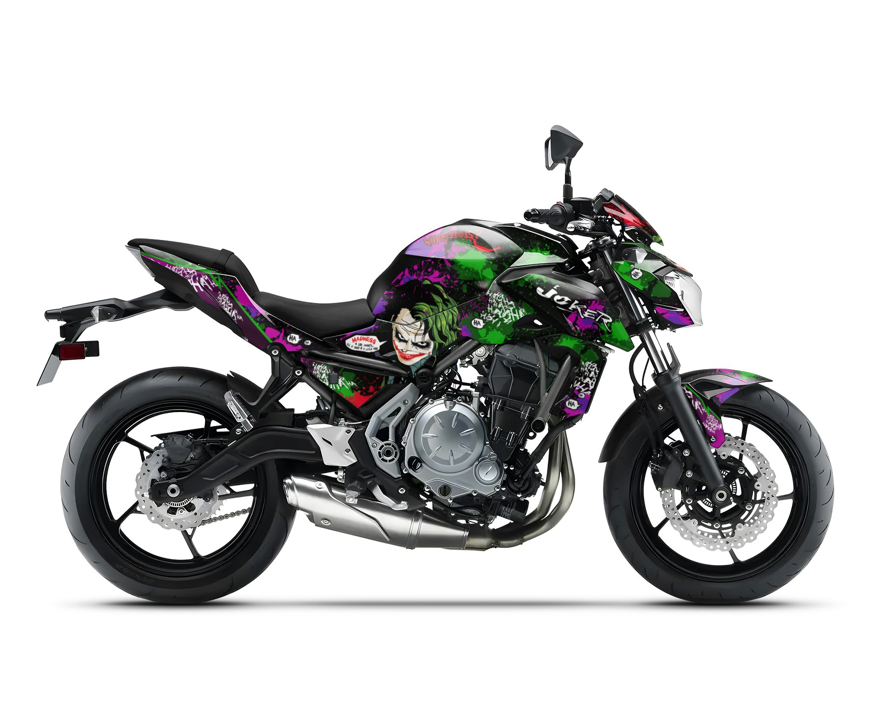 Joker Grafikkit – Passend für Z650 2017–2023