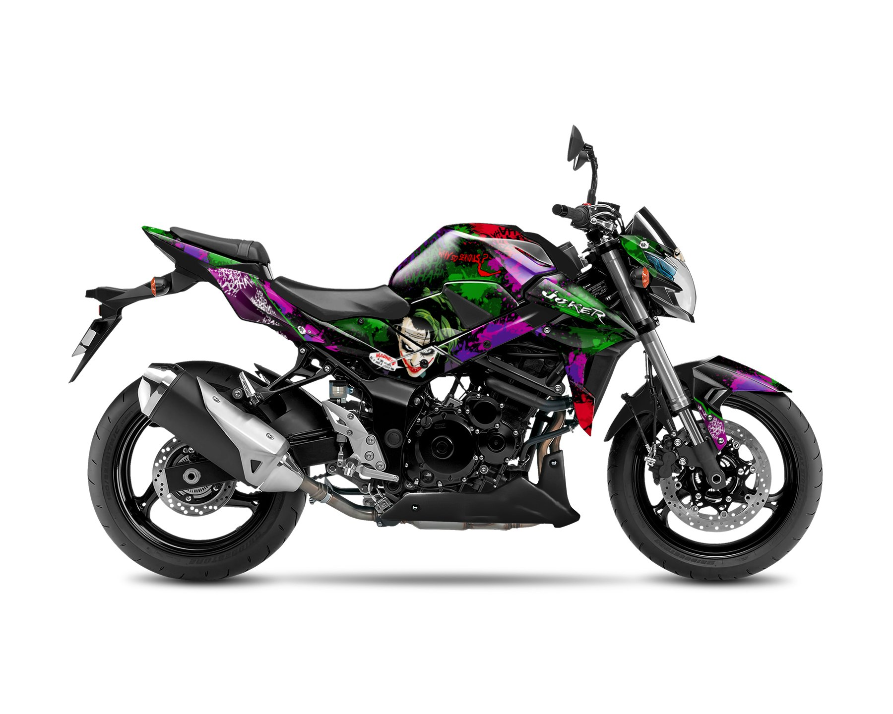 Kit de gráficos Suzuki GSR 750 - "Joker" 2011-2016