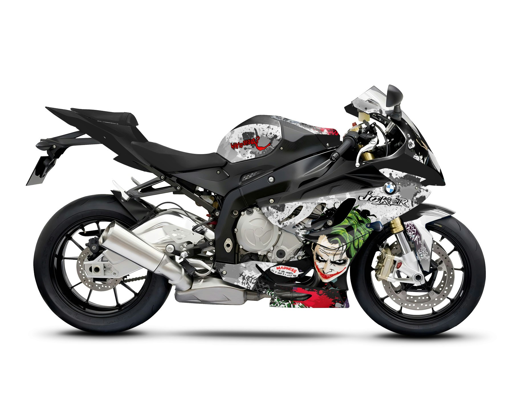 Kit Grafiche BMW S1000RR - "Joker" 2009-2022