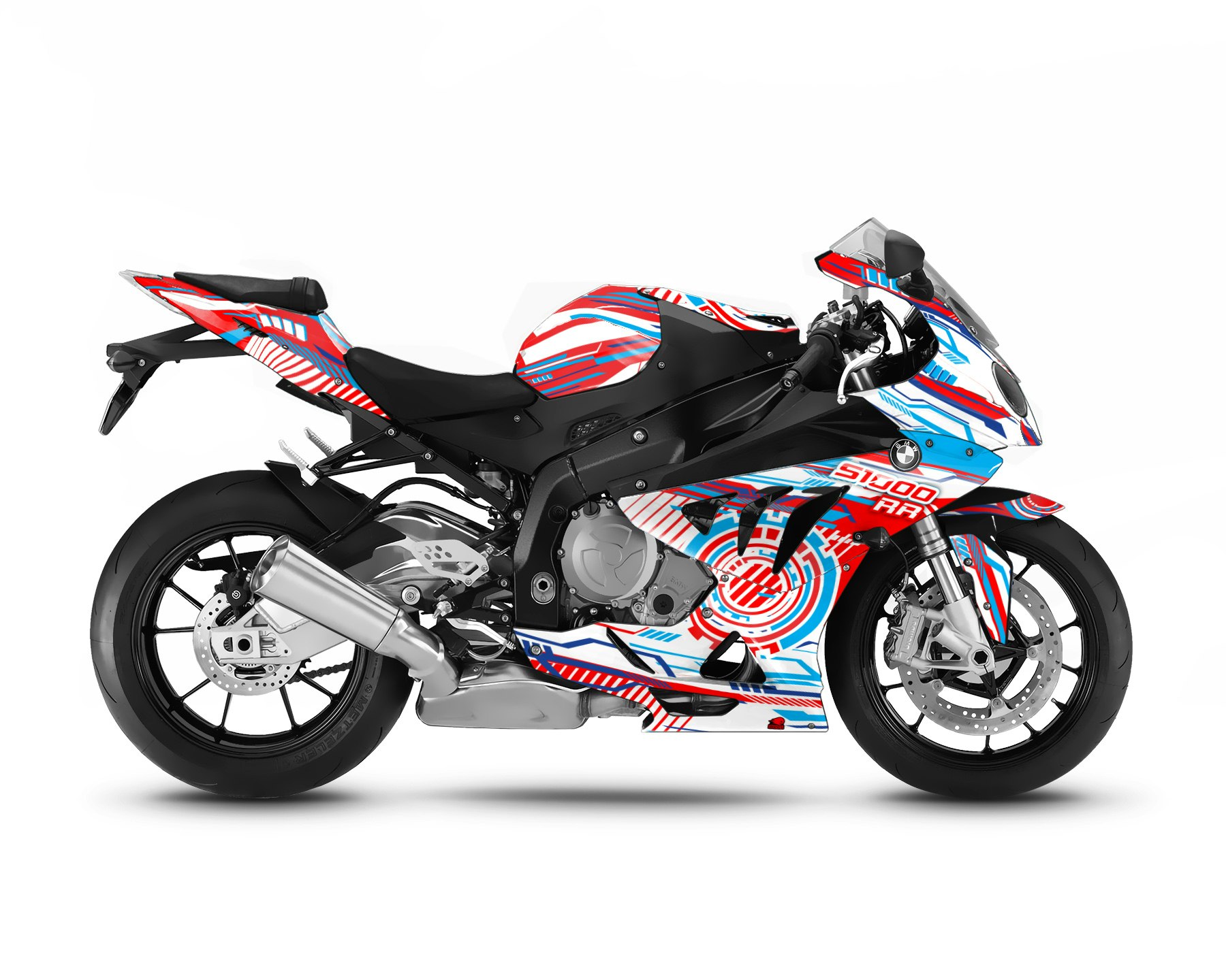 BMW S1000RR Graphics Kit - "ALX" 2009-2022 - SpinningStickers | The Best  Motorcycle Rim Stickers