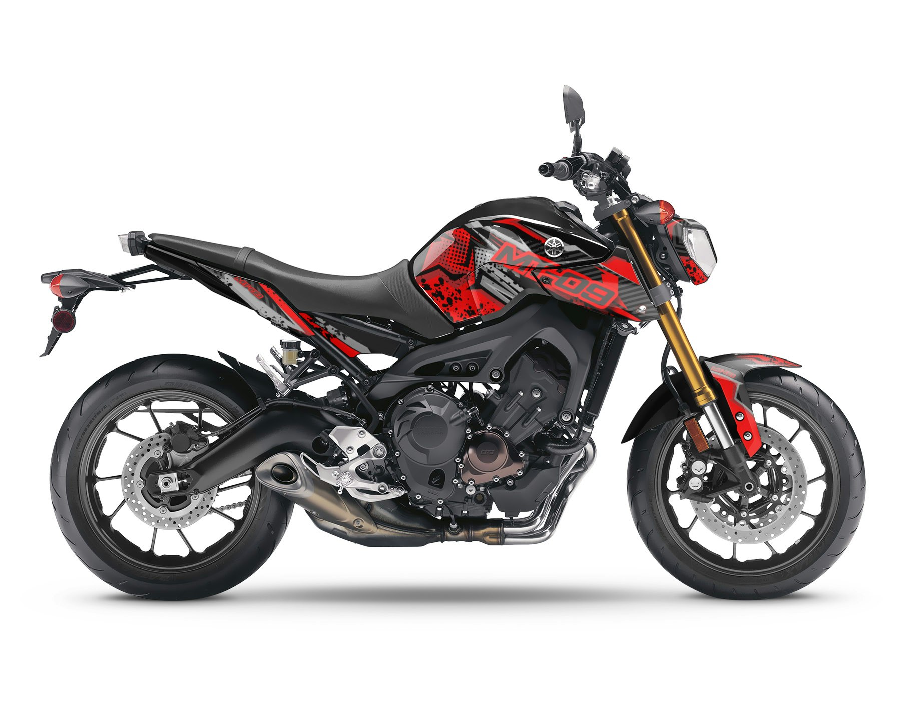 Kit Grafiche Yamaha MT 09 - "Wrath" 2014-2023