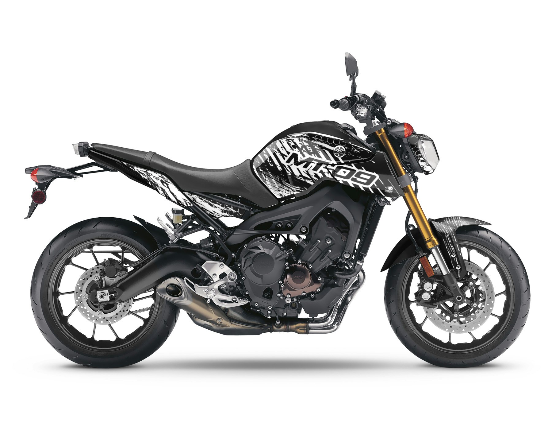 Kit de gráficos Yamaha MT 09 - "Riot" 2014-2023