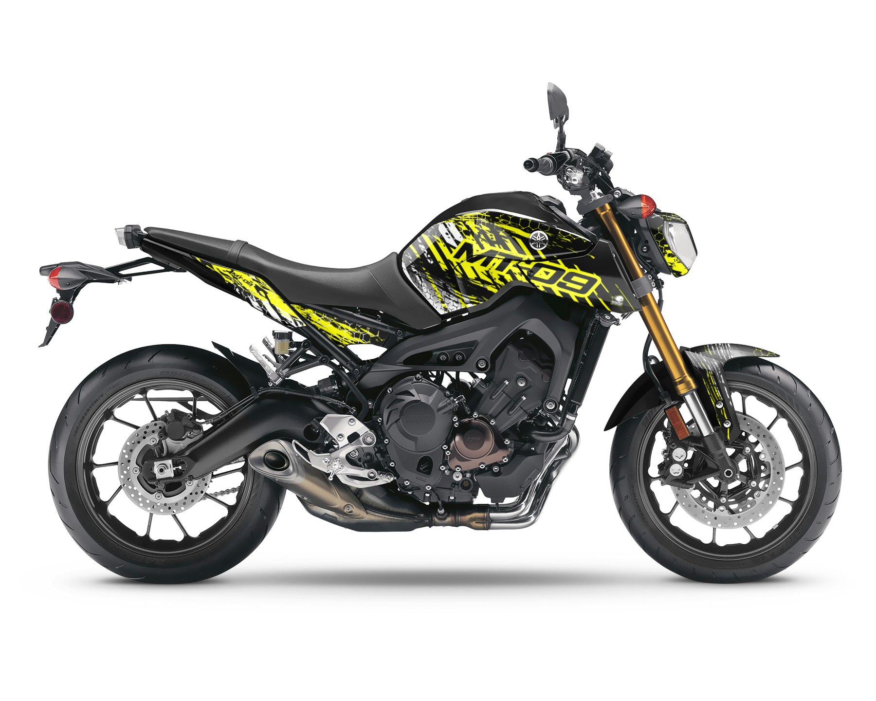 Yamaha MT 09 Grafische Kit - "Riot" 2014-2023