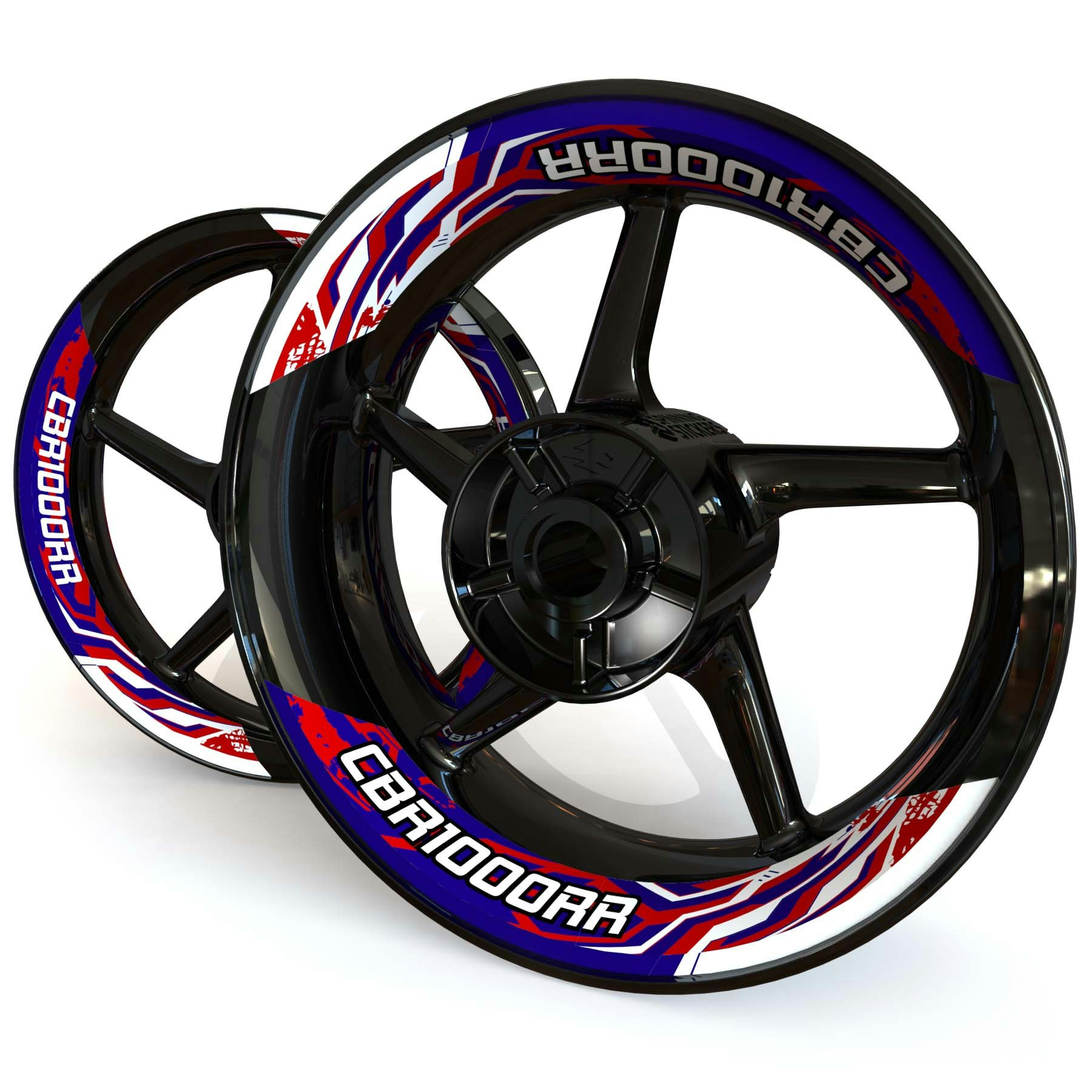 CBR1000RR Wheel Stickers - "Blaze"