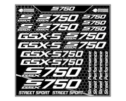 GSX-S750 sticker kit