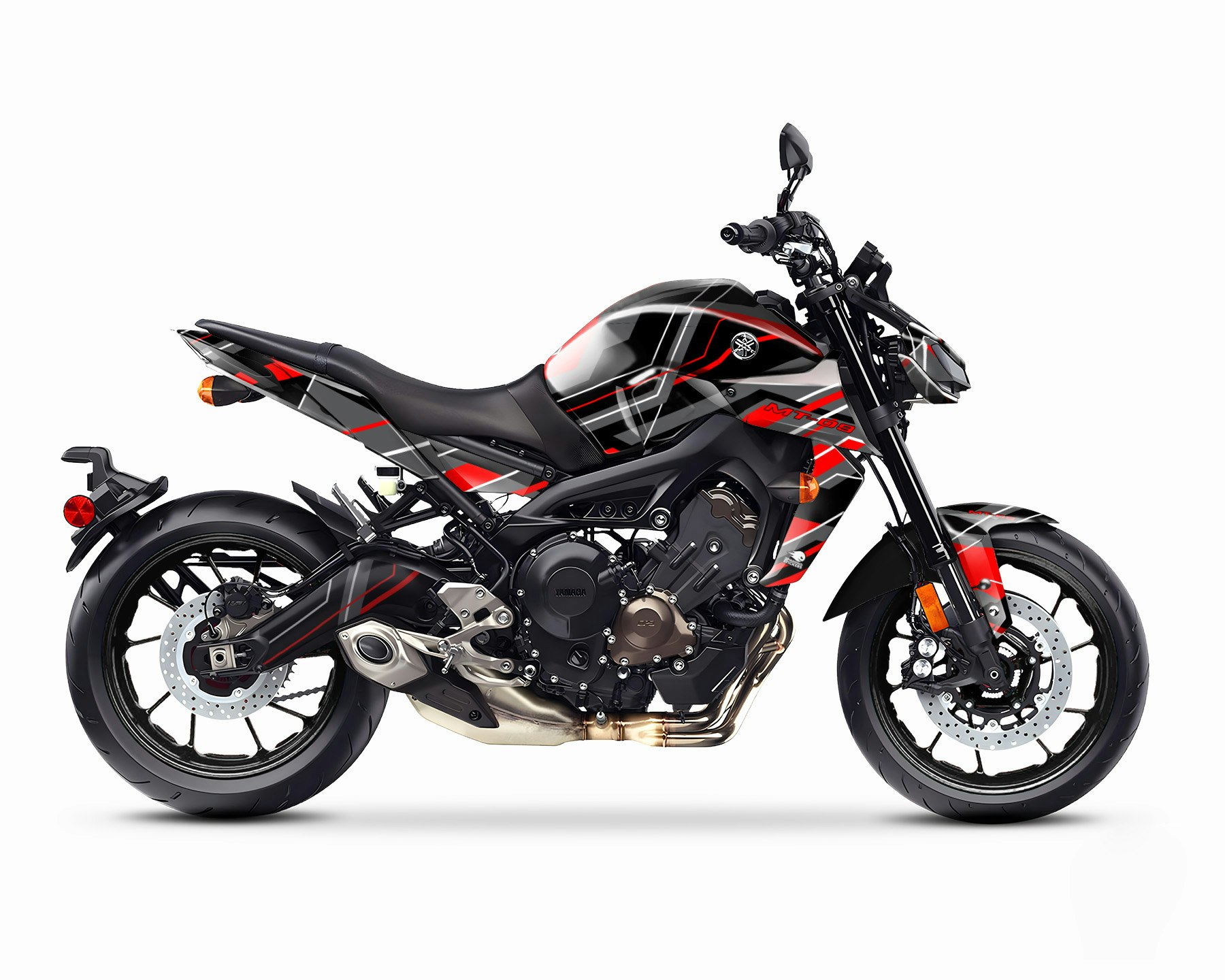 Yamaha MT 09 Graphics Kit - "Organized chaos" 2014-2023